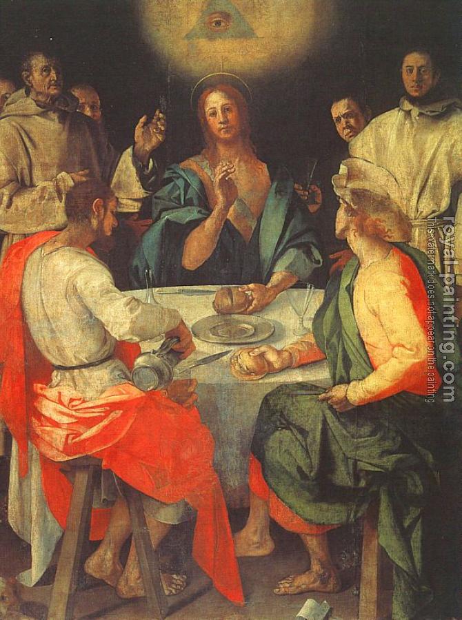Jacopo Da Pontormo : The Meal in Emmaus